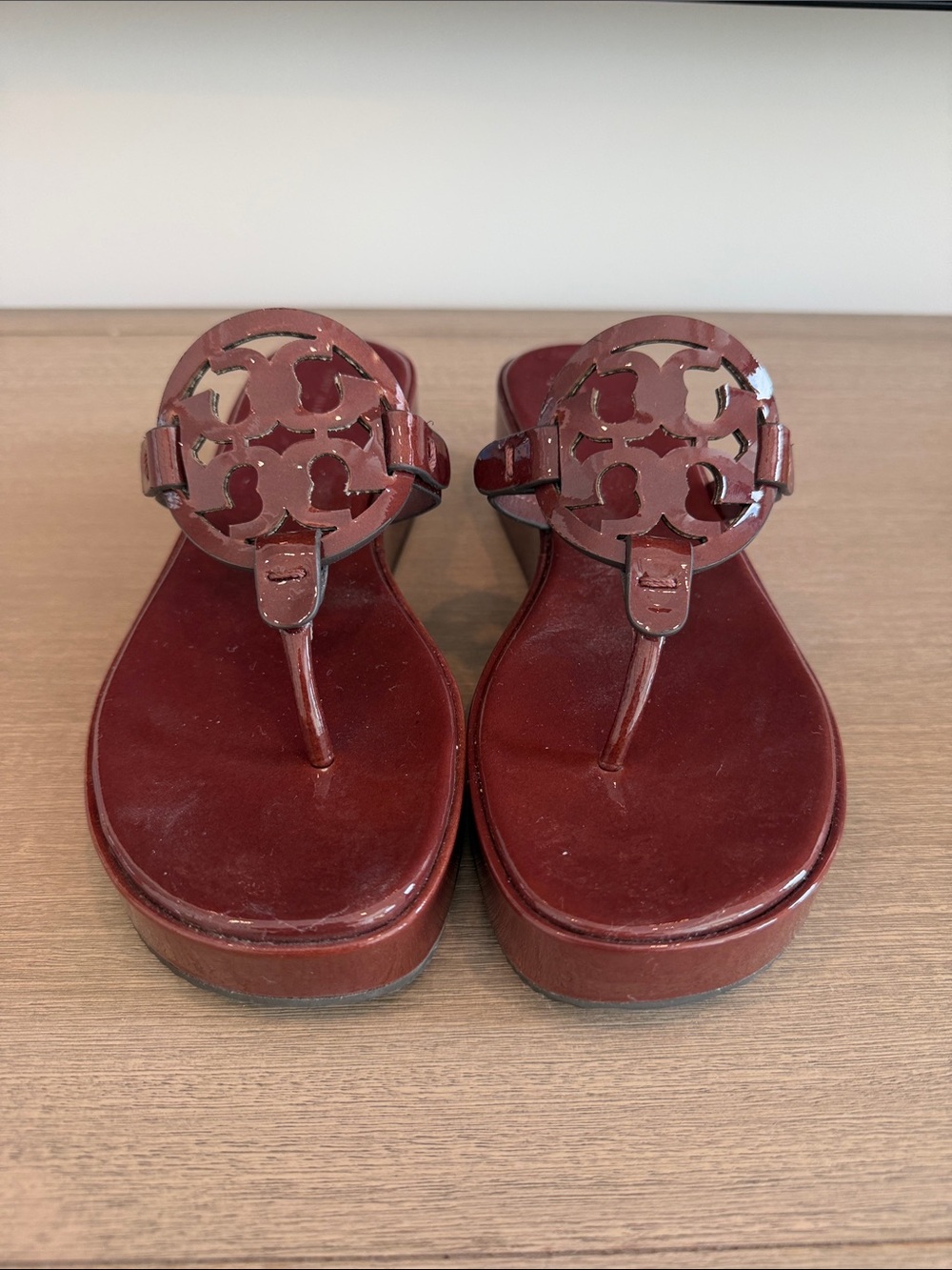Tory Burch Miller Platform Sandals Size 7.5